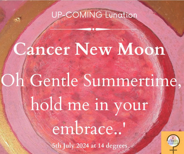 Cancer New Moon -Allowing ourselves to feel and fill up our cup