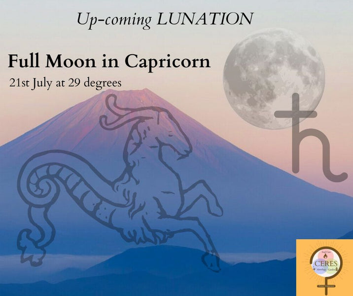 Full Moon in Capricorn -Taking a Mountain top view of our Lives